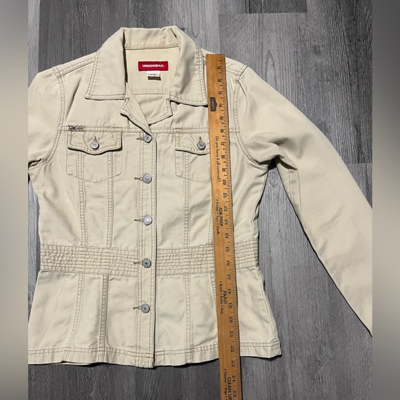 Union Bay Beige/Khaki Utility Button Up Jacket - Women’s Sz Medium - Picture 3 of 9